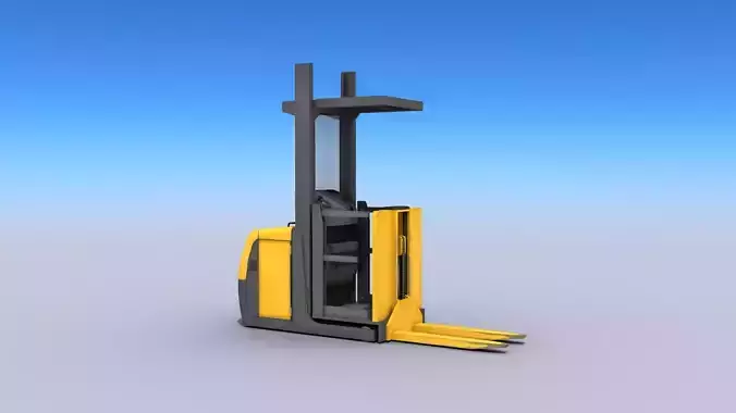 Order Picker Low-poly 3D model