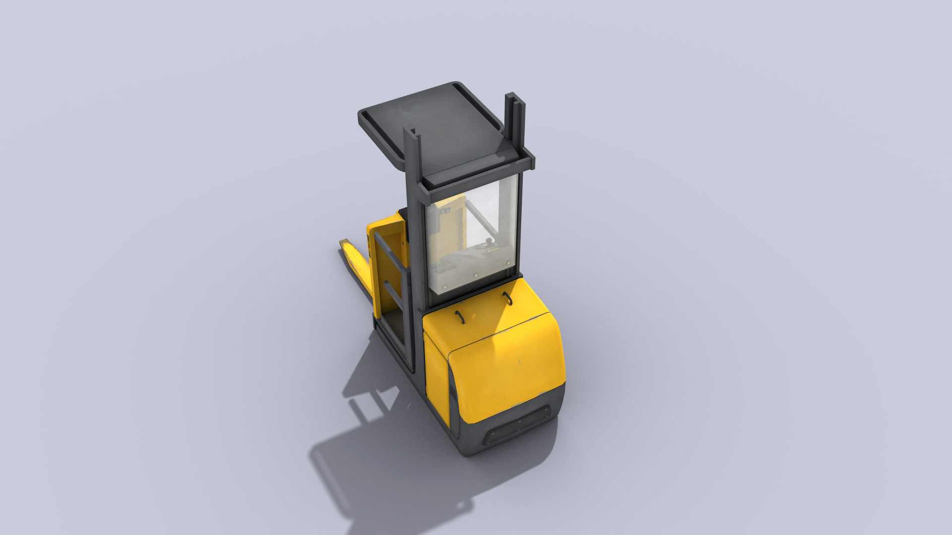 Order Picker Low-poly 3D model_6