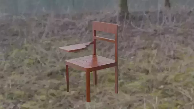 Old School Wooden Chair