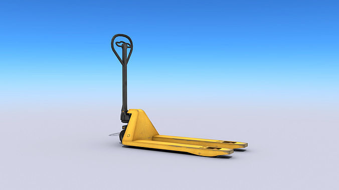 Pallet Jack Low-poly 3D model