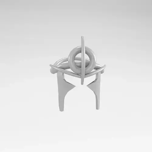 Low Poly Helmet v1 003