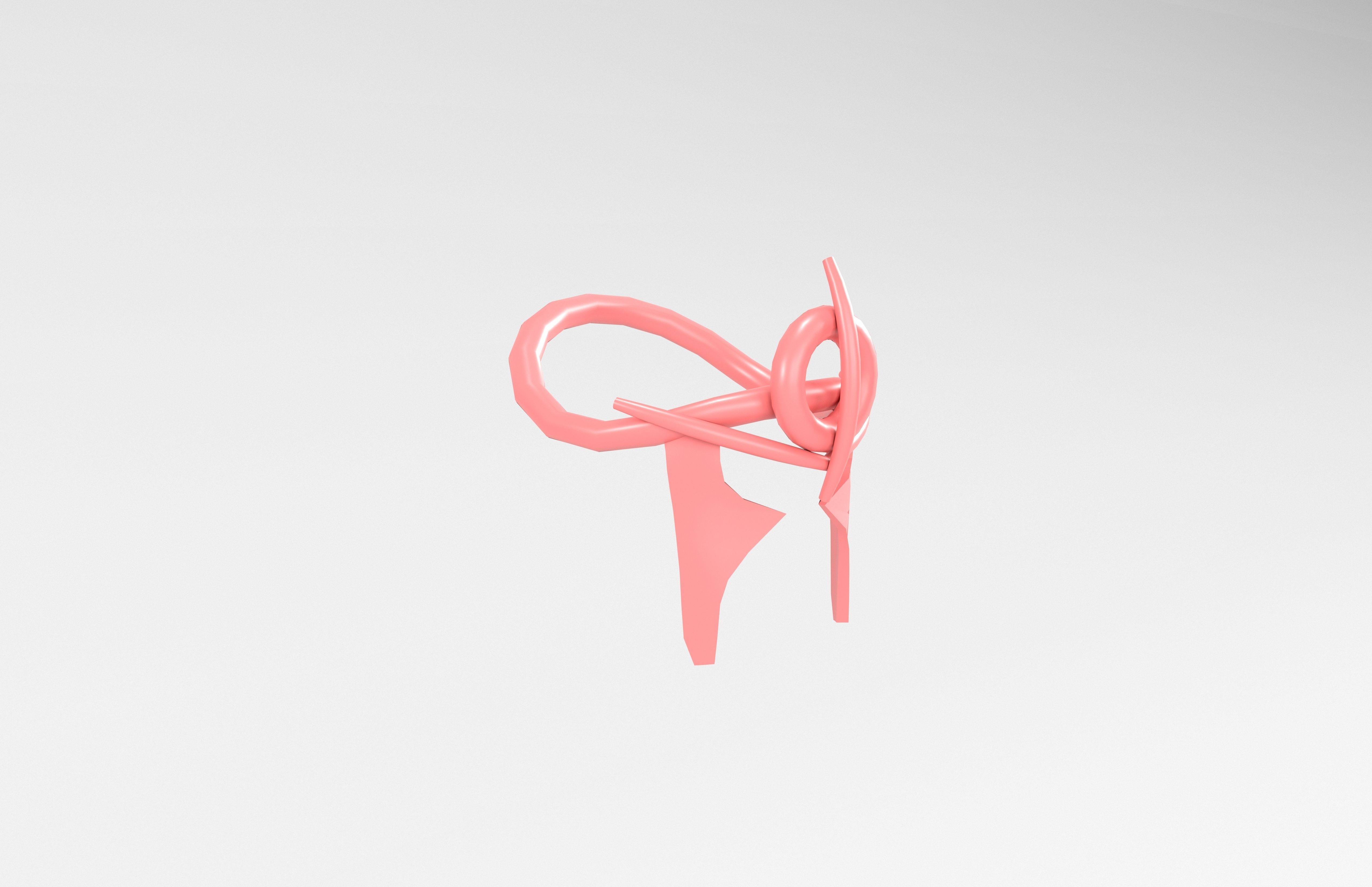 Low Poly Helmet v1 005 Low-poly 3D model_3