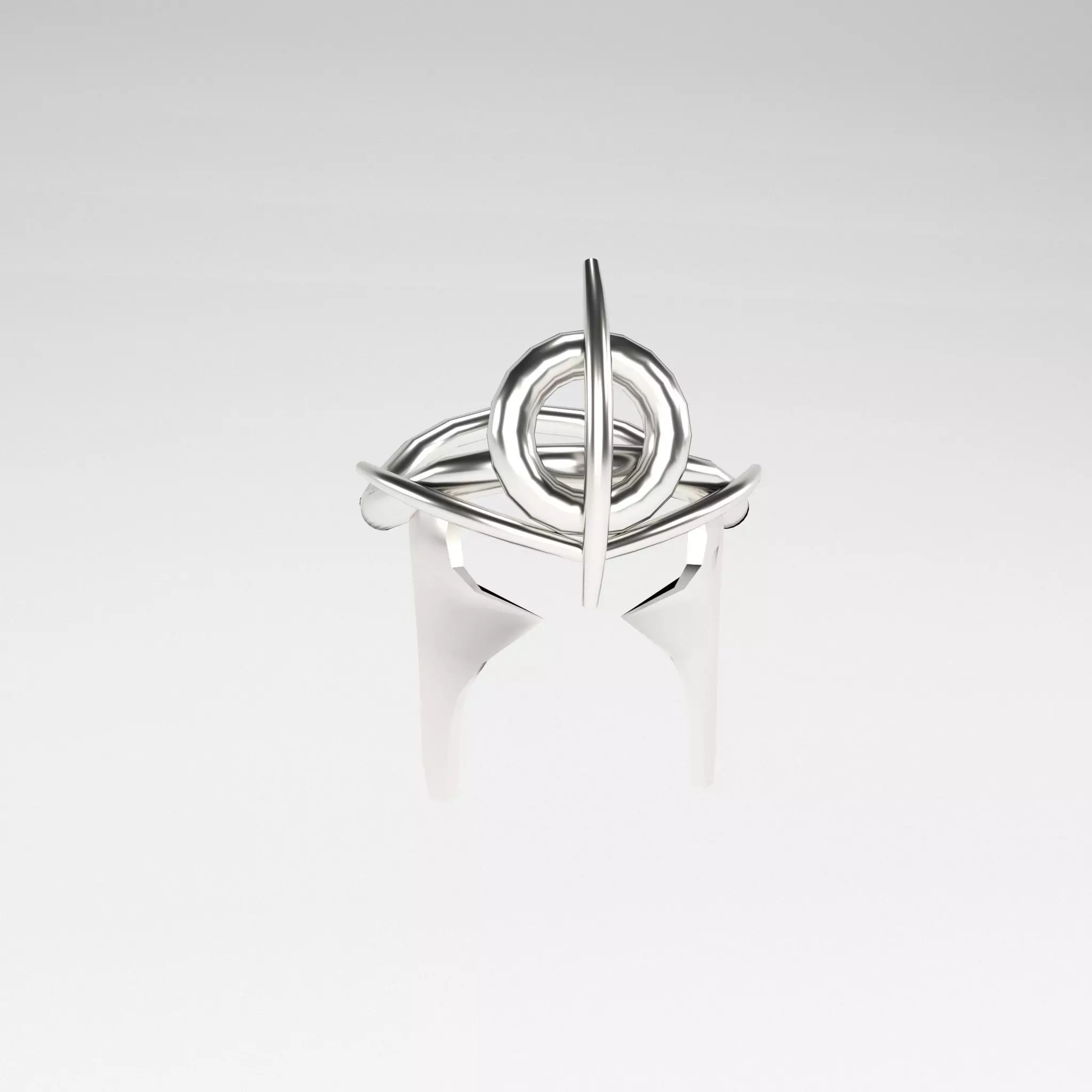 Low Poly Helmet v1 007 Low-poly 3D model_0