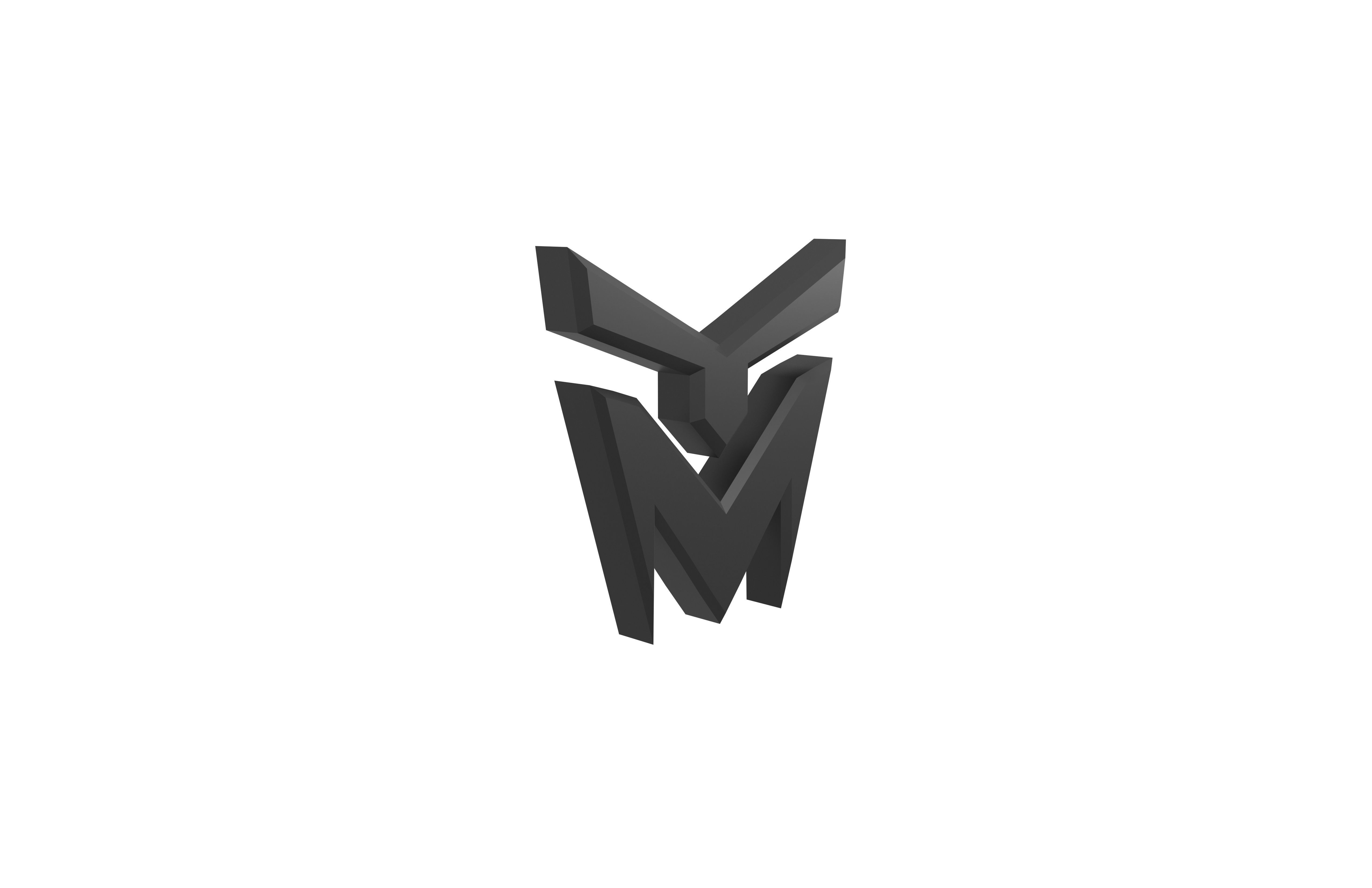 Simple Emblem v1 001 Low-poly 3D model_3