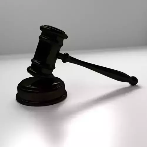 Gavel 3D model