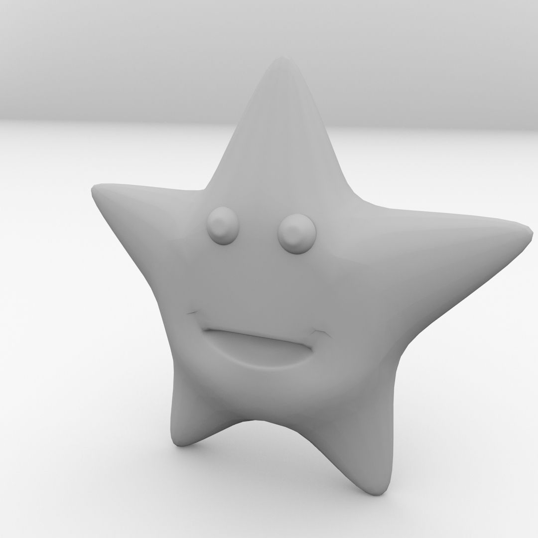Twinkle Star 3D model_3