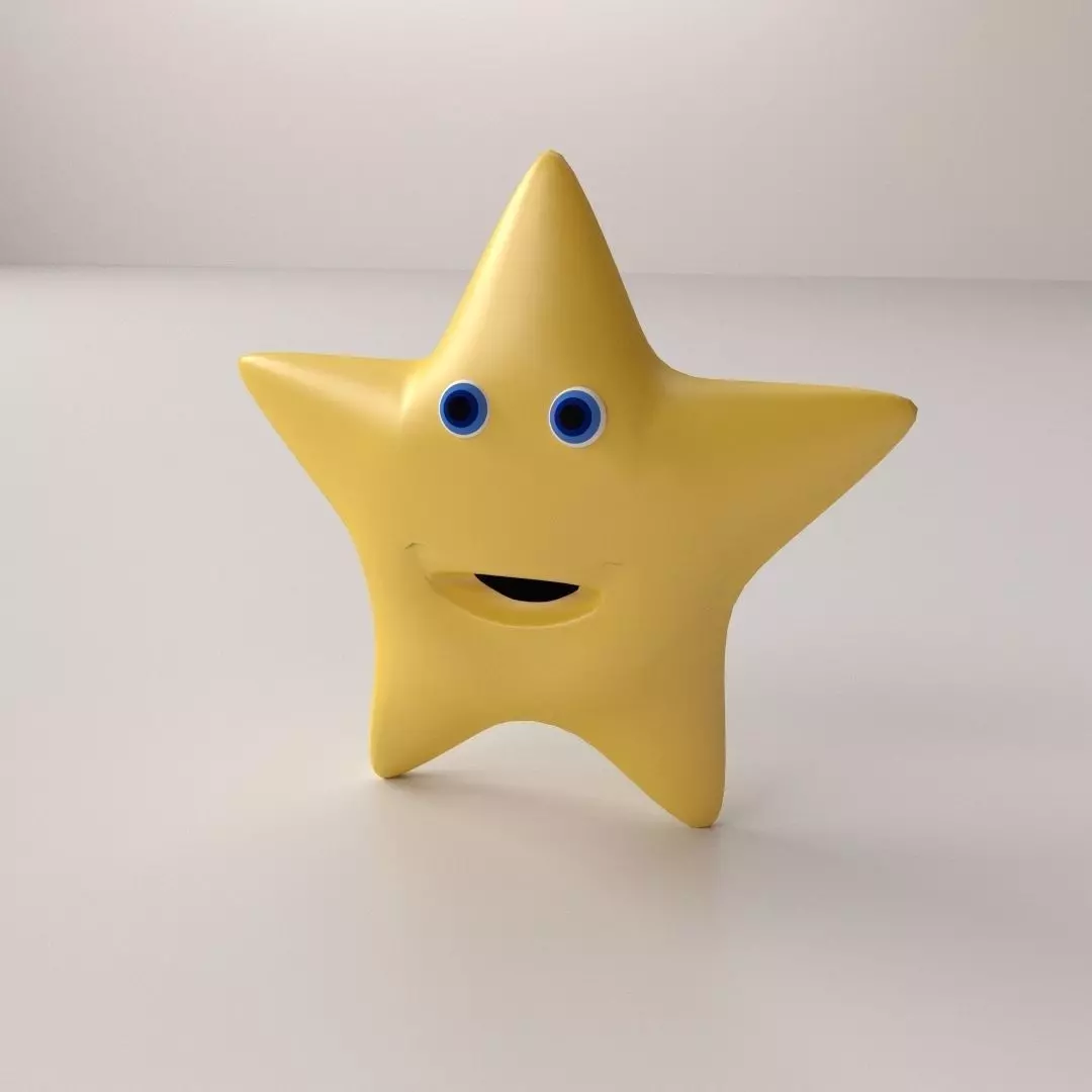 Twinkle Star 3D model_0
