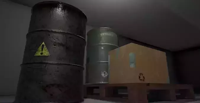 Barrels pallet and box PACK