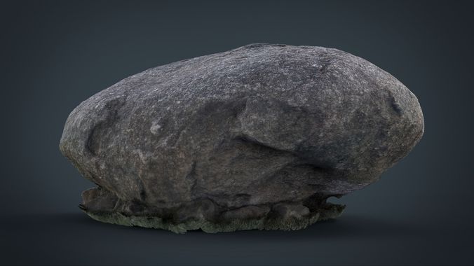 Rock Low-poly 3D model