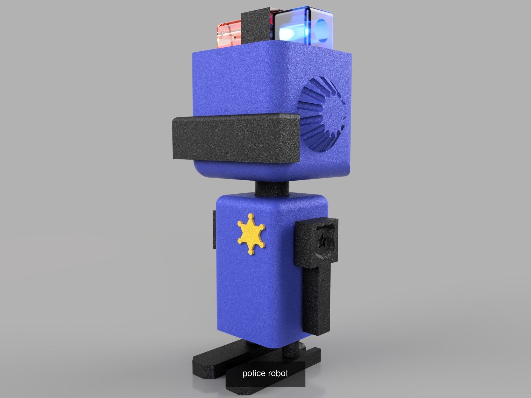 CUTE robot 3D Model Collection_4