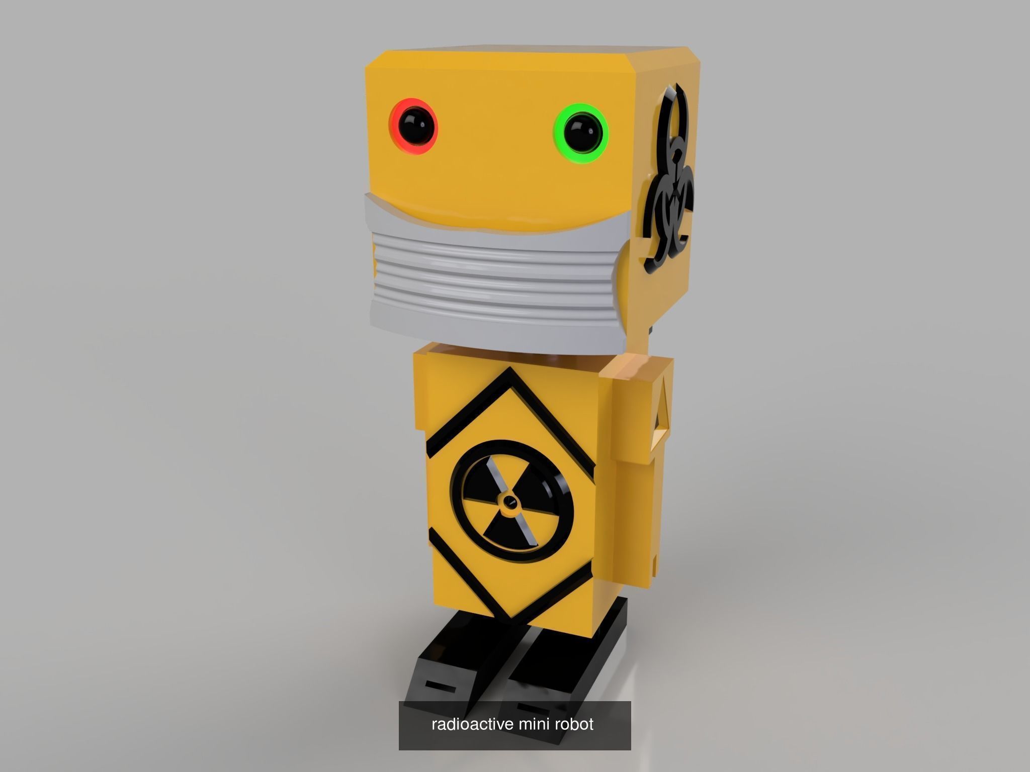 CUTE robot 3D Model Collection_3