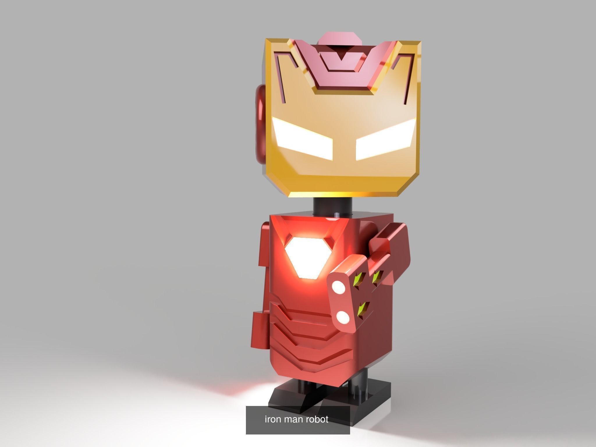 CUTE robot 3D Model Collection_5
