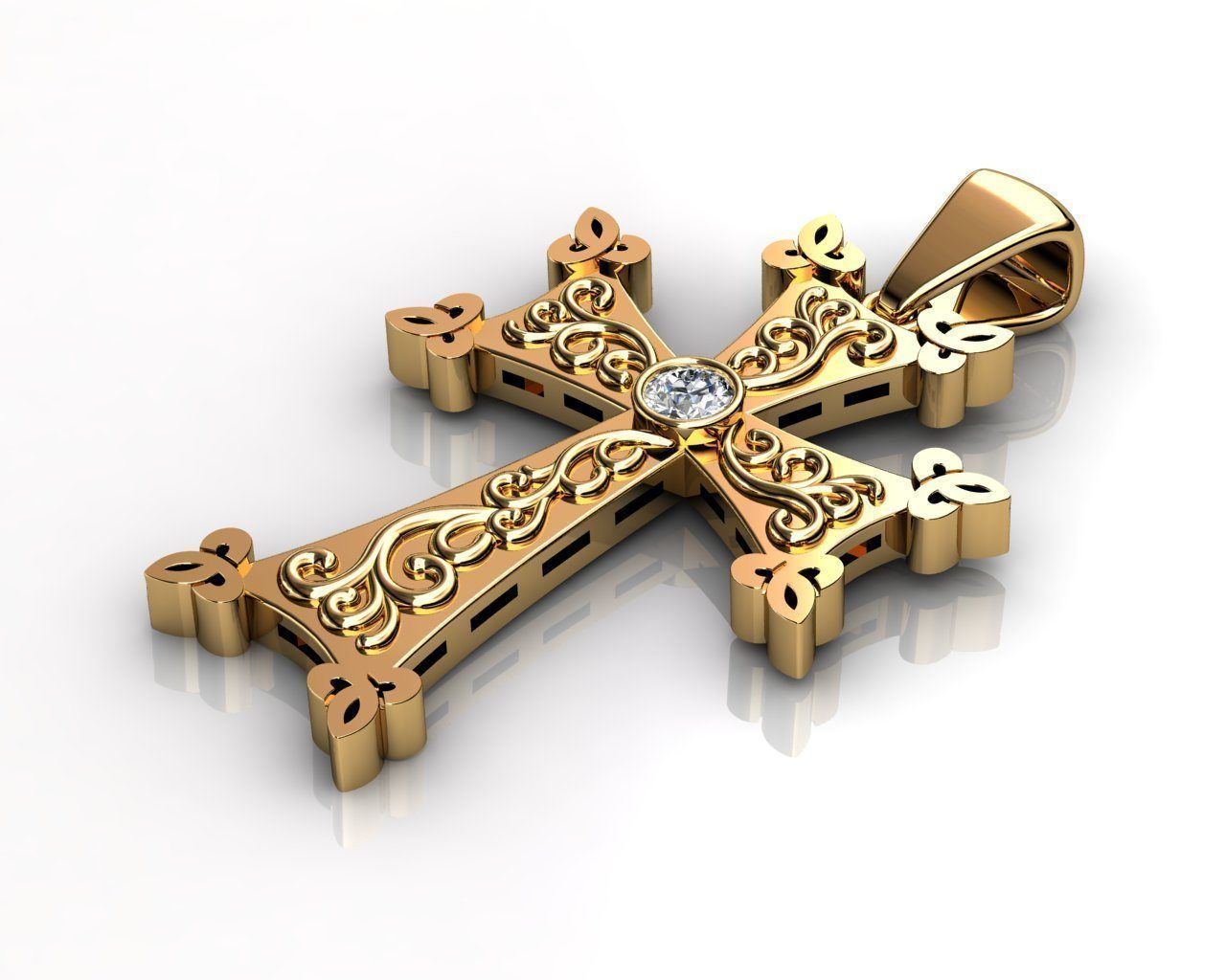 AM CROSS 3D print model_1