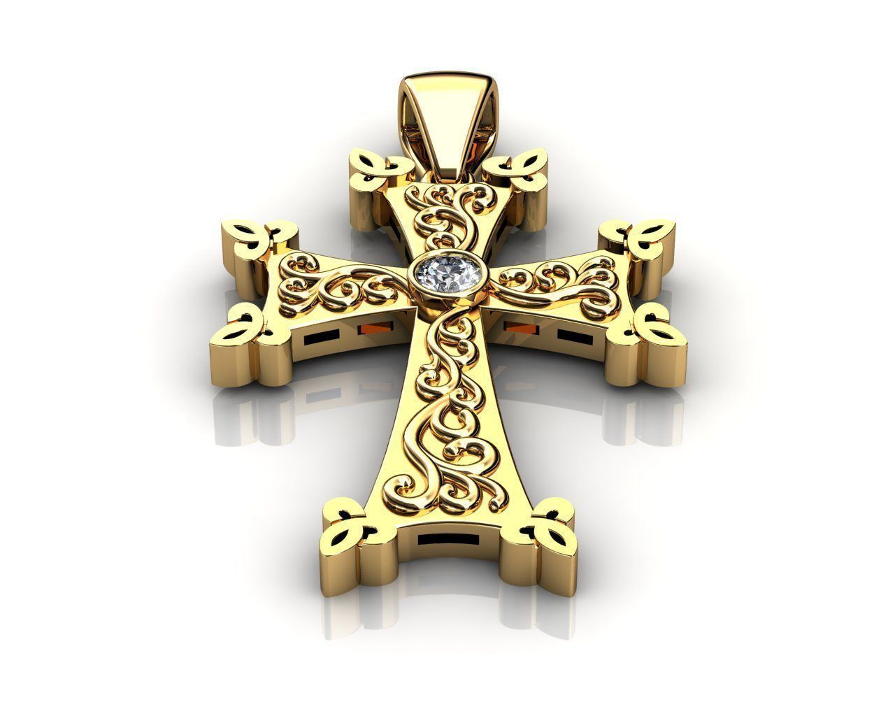 AM CROSS 3D print model_3