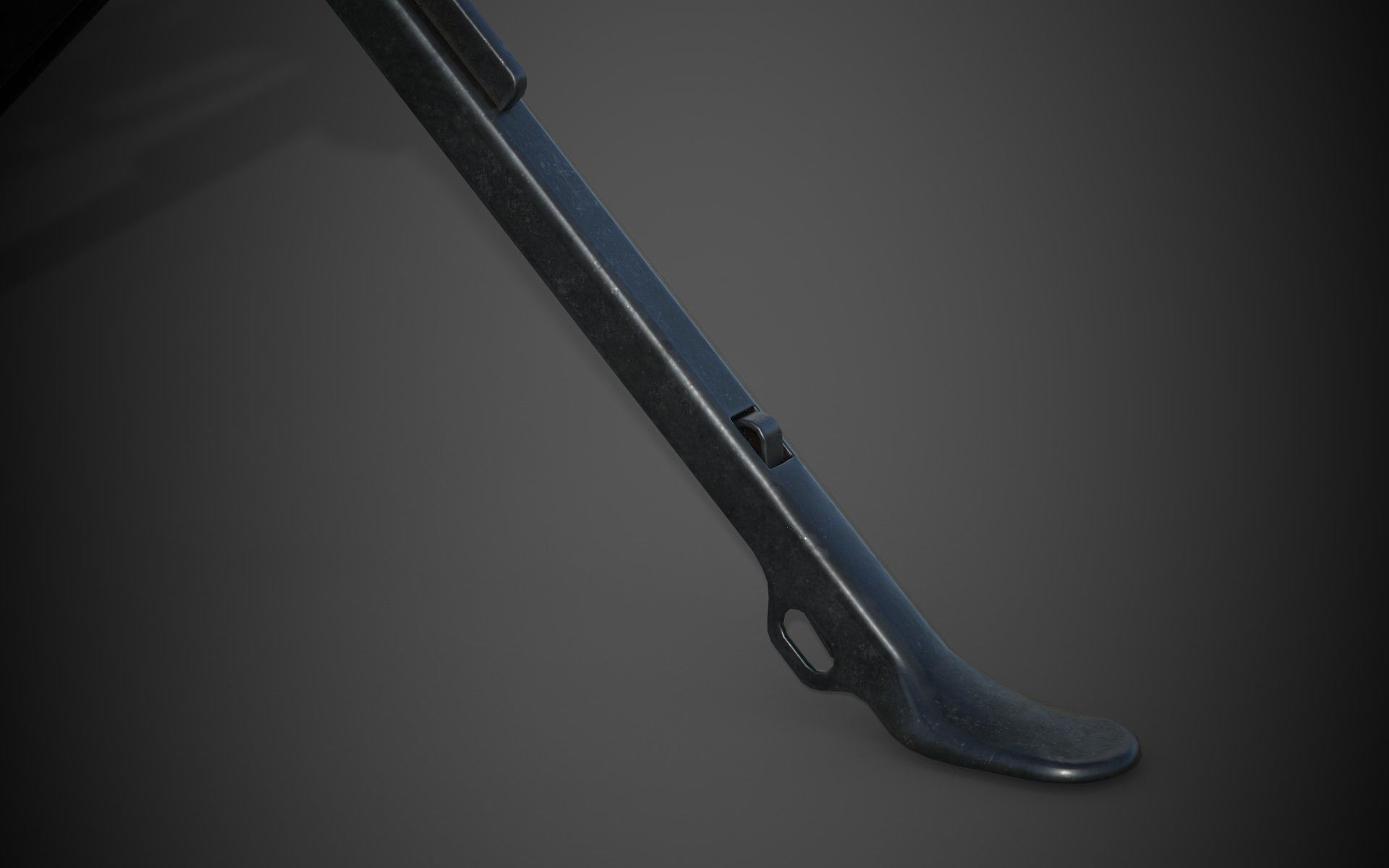 MG-42 world war ii machine gun Low-poly 3D model_9