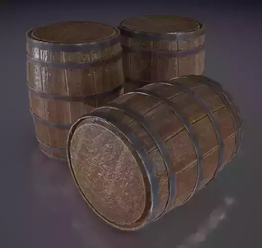 Barrel Game Ready Prop