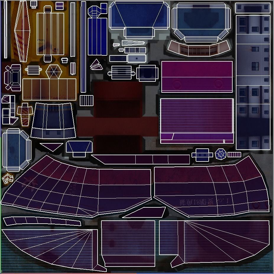 Cargo Ship - low poly Low-poly 3D model_22