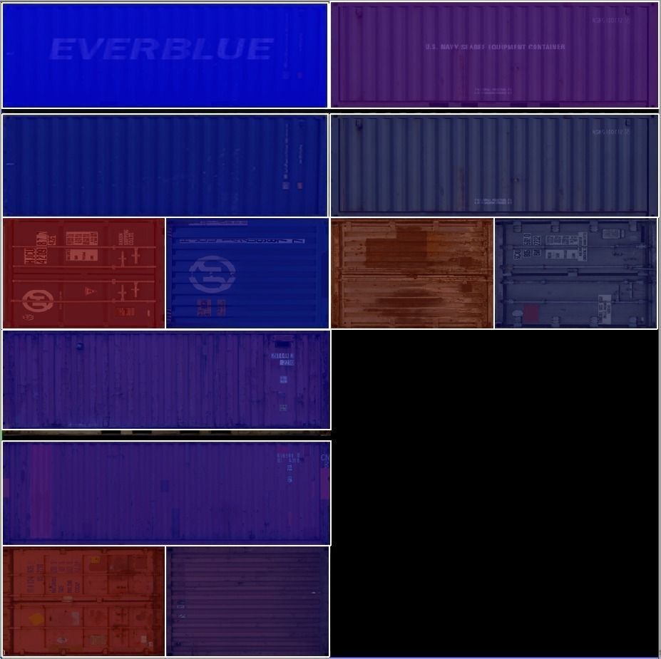 Cargo Ship - low poly Low-poly 3D model_21