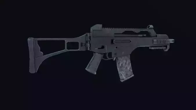 G36C WEAPON Low-poly 3D model