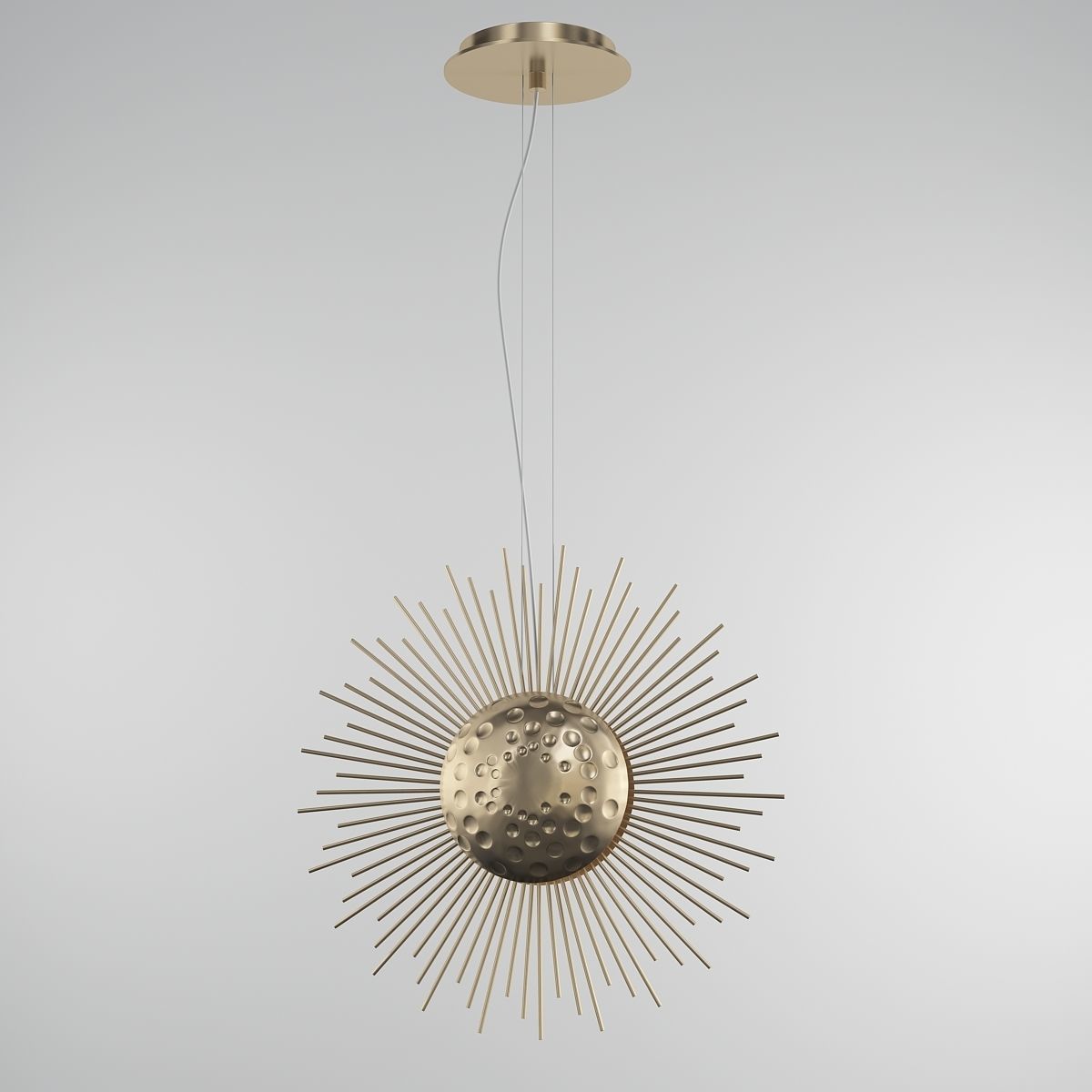 SUN chandelier 3D model_3