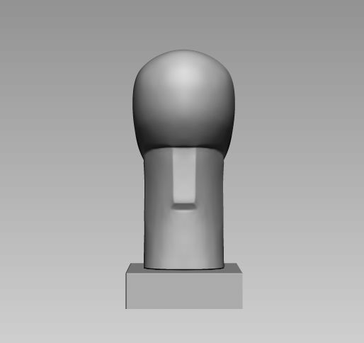 Round Head - John Asaro 3D model_8