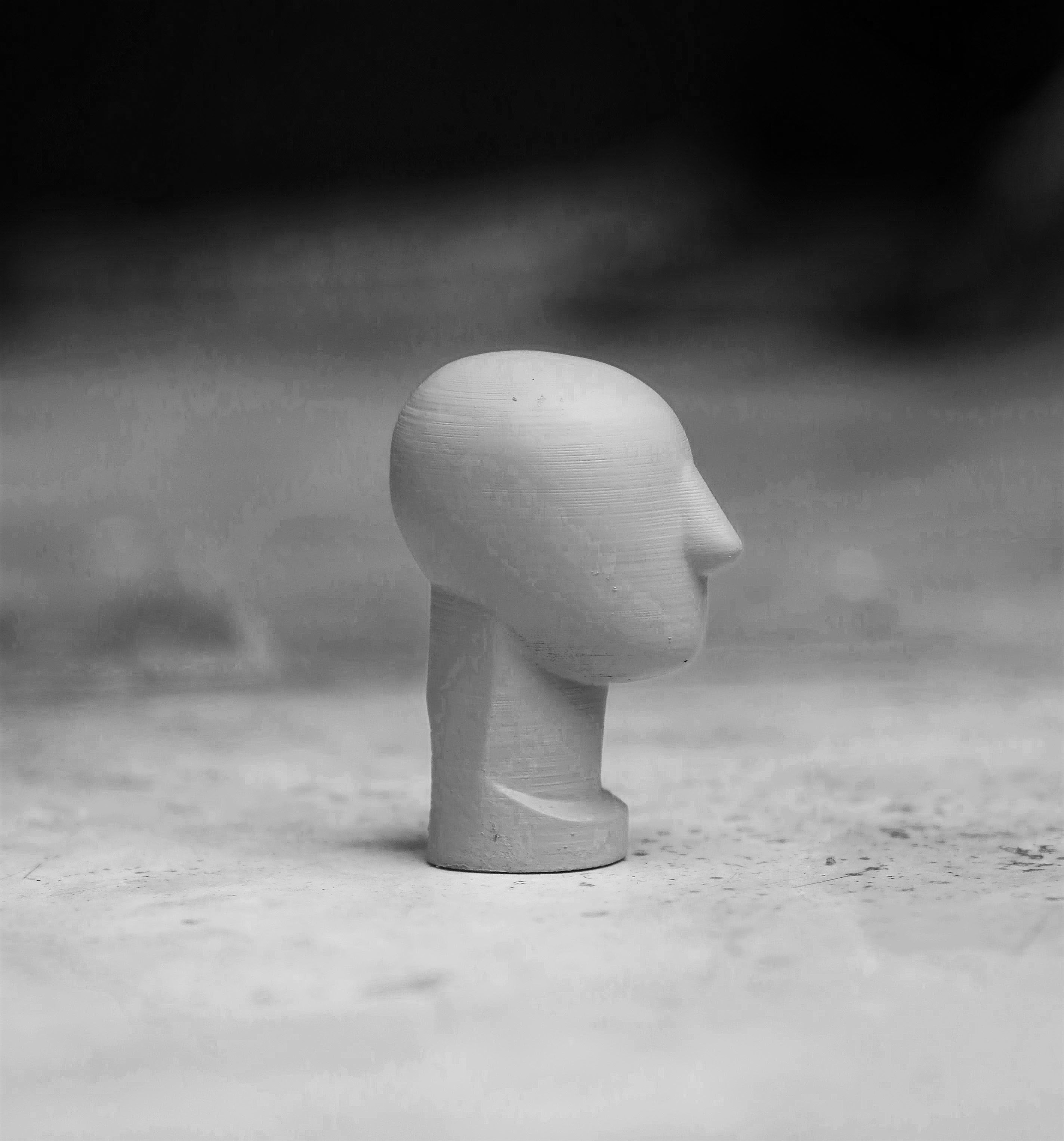 Round Head - John Asaro 3D model_2