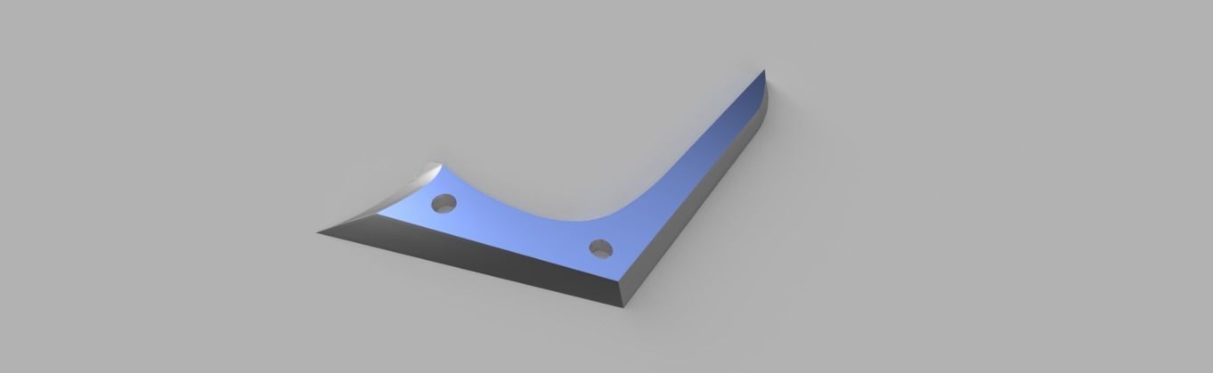 The Last Airbender - Sokka boomerang 3D print model_1