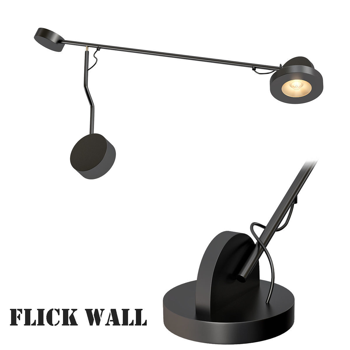 FLICK WALL 3D model_1