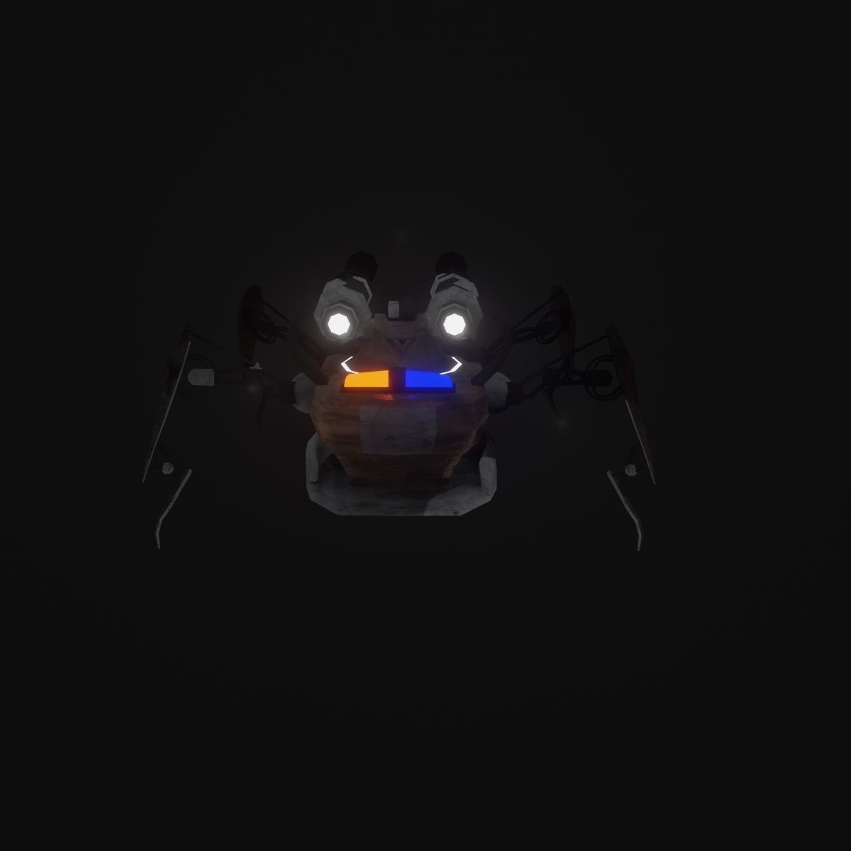 Cyber spider 3D model_1