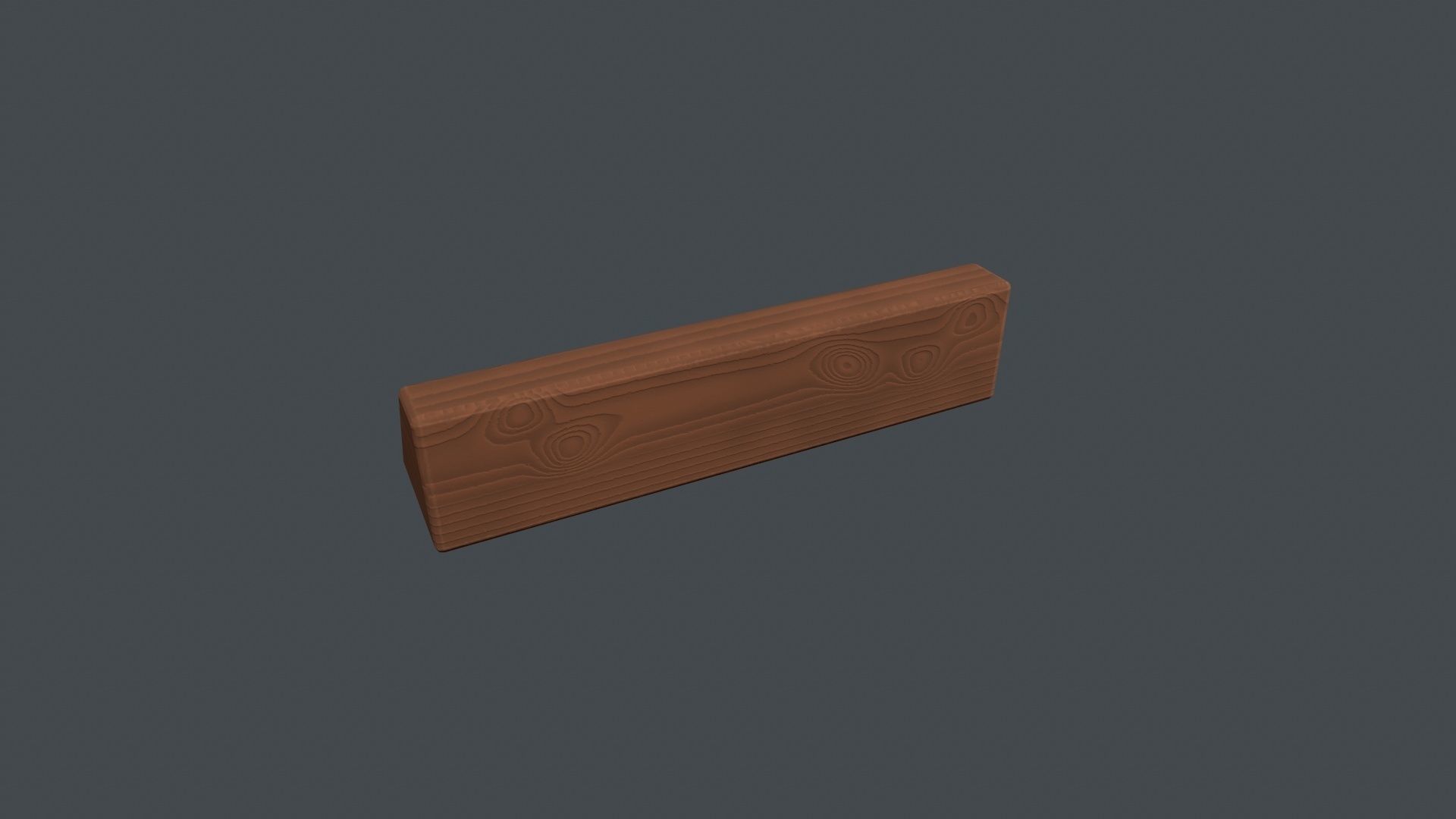 Desk Name Plaque - Request Text Low-poly 3D model_4