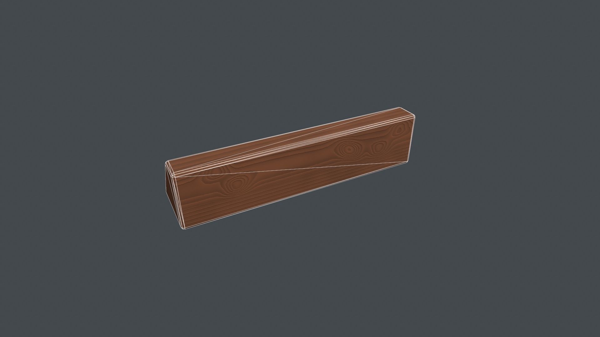 Desk Name Plaque - Request Text Low-poly 3D model_14