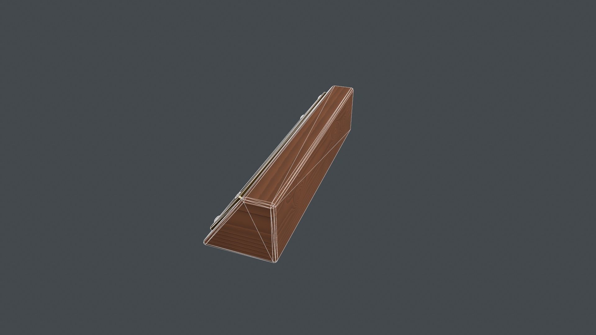 Desk Name Plaque - Request Text Low-poly 3D model_13