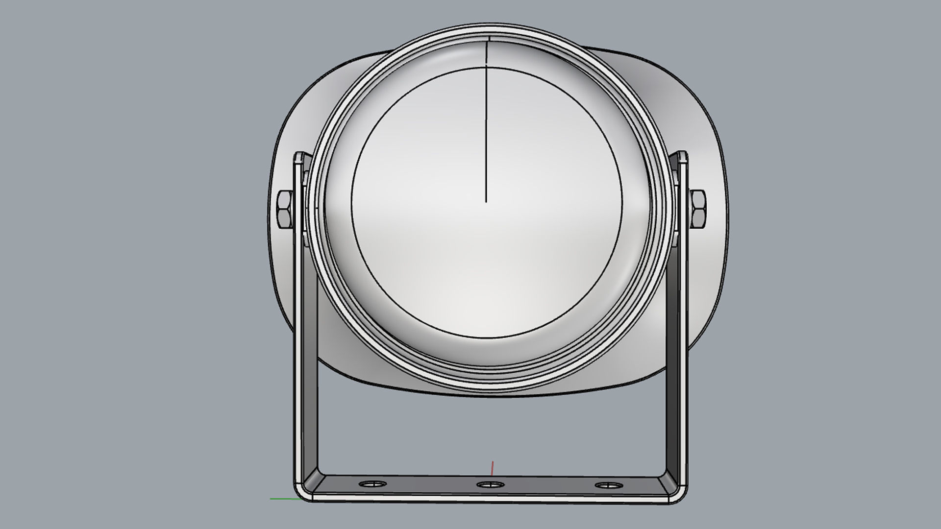 Outdoor Megaphone 02 3D model_23