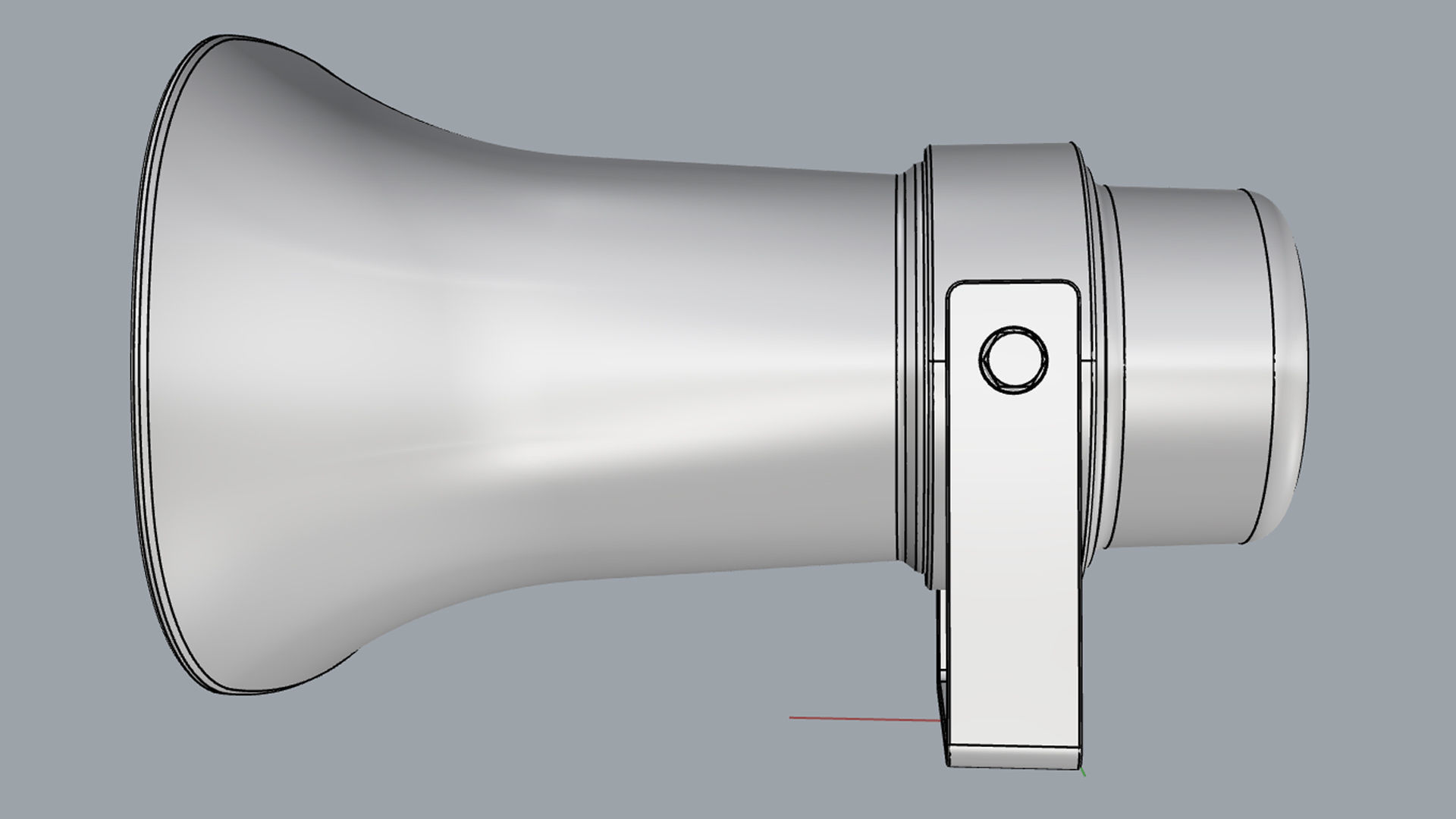 Outdoor Megaphone 02 3D model_22