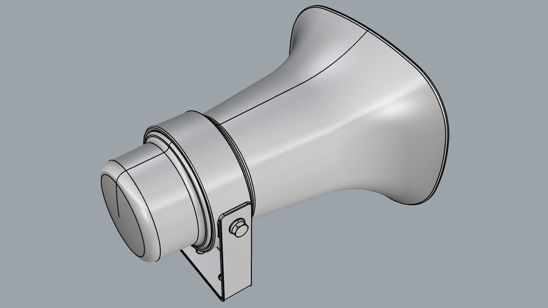 Outdoor Megaphone 02 3D model_25