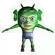 Joni The Angry man 3D model