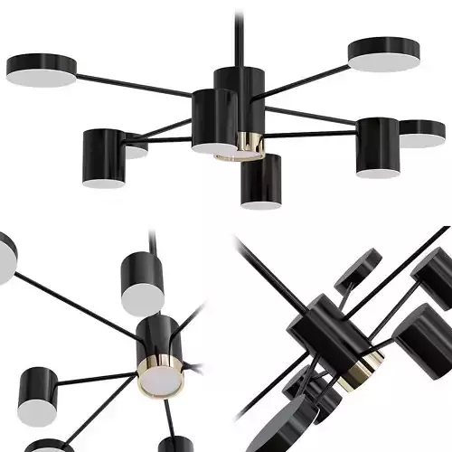 MERILL chandelier with six lights