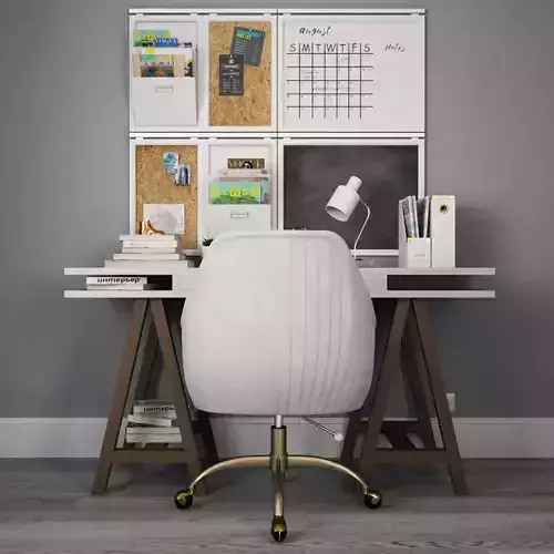 Workplace I Pottery Barn 05 3D model