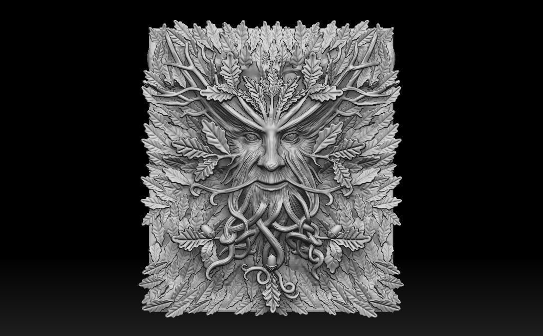 Wood goblin ent 3d print model 3D print model_8