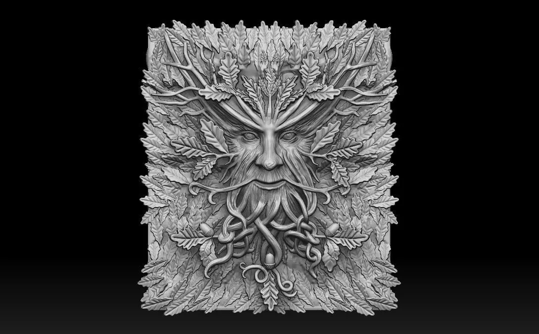 Wood goblin ent 3d print model 3D print model_0