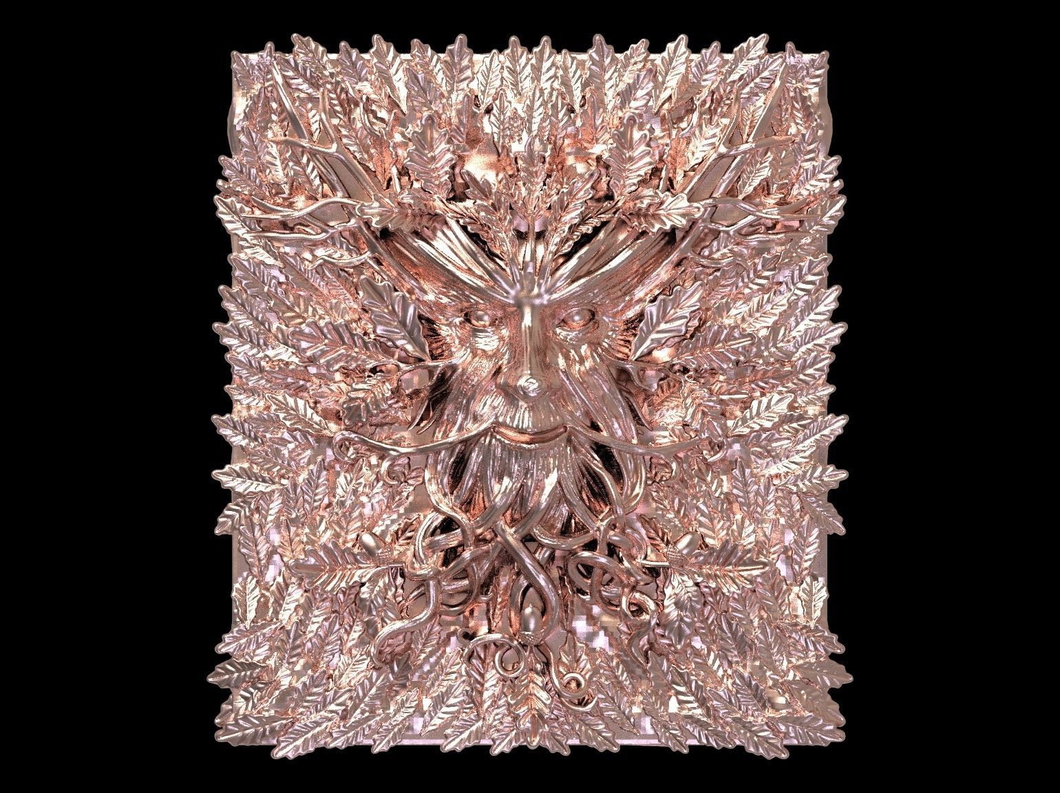 Wood goblin ent 3d print model 3D print model_33