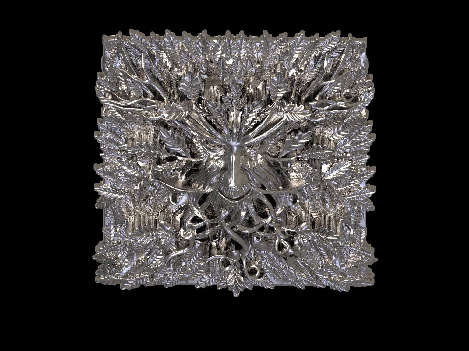 Wood goblin ent 3d print model 3D print model_28