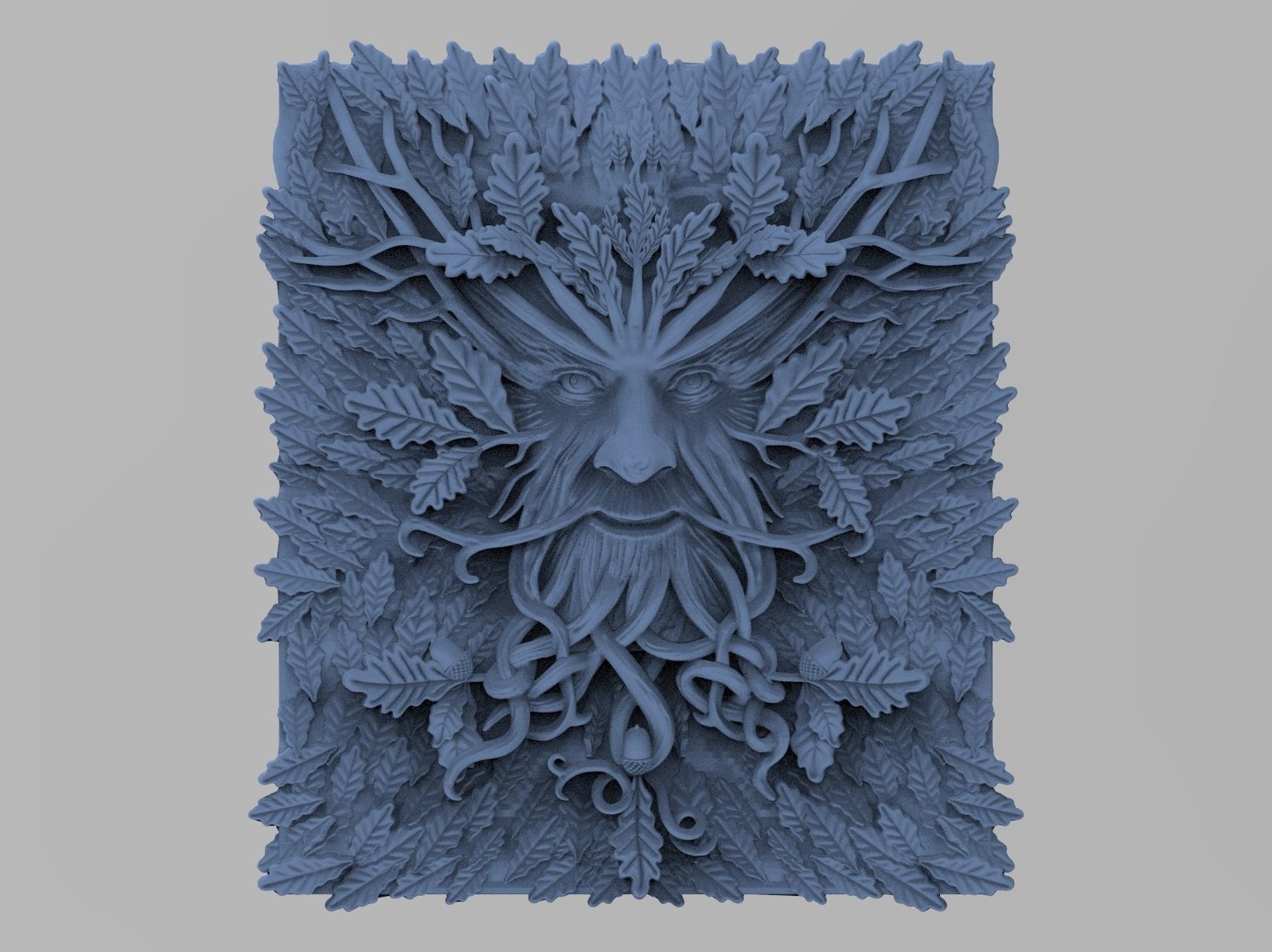 Wood goblin ent 3d print model 3D print model_15