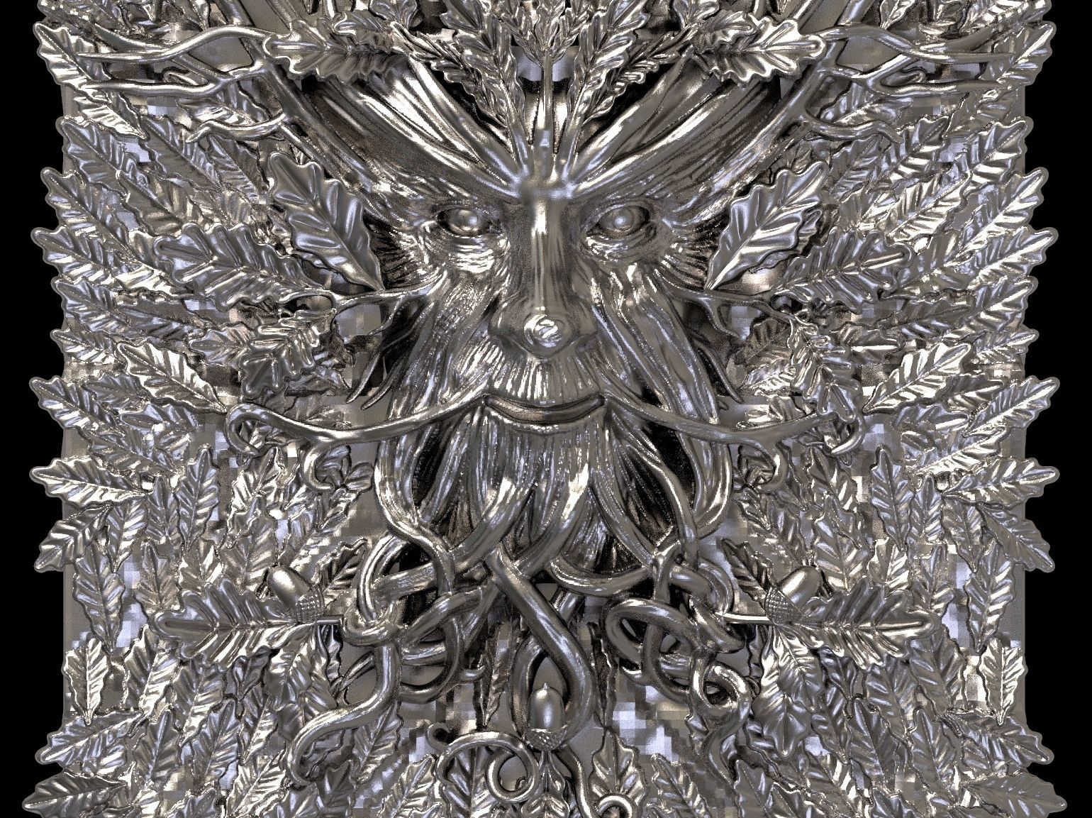 Wood goblin ent 3d print model 3D print model_35