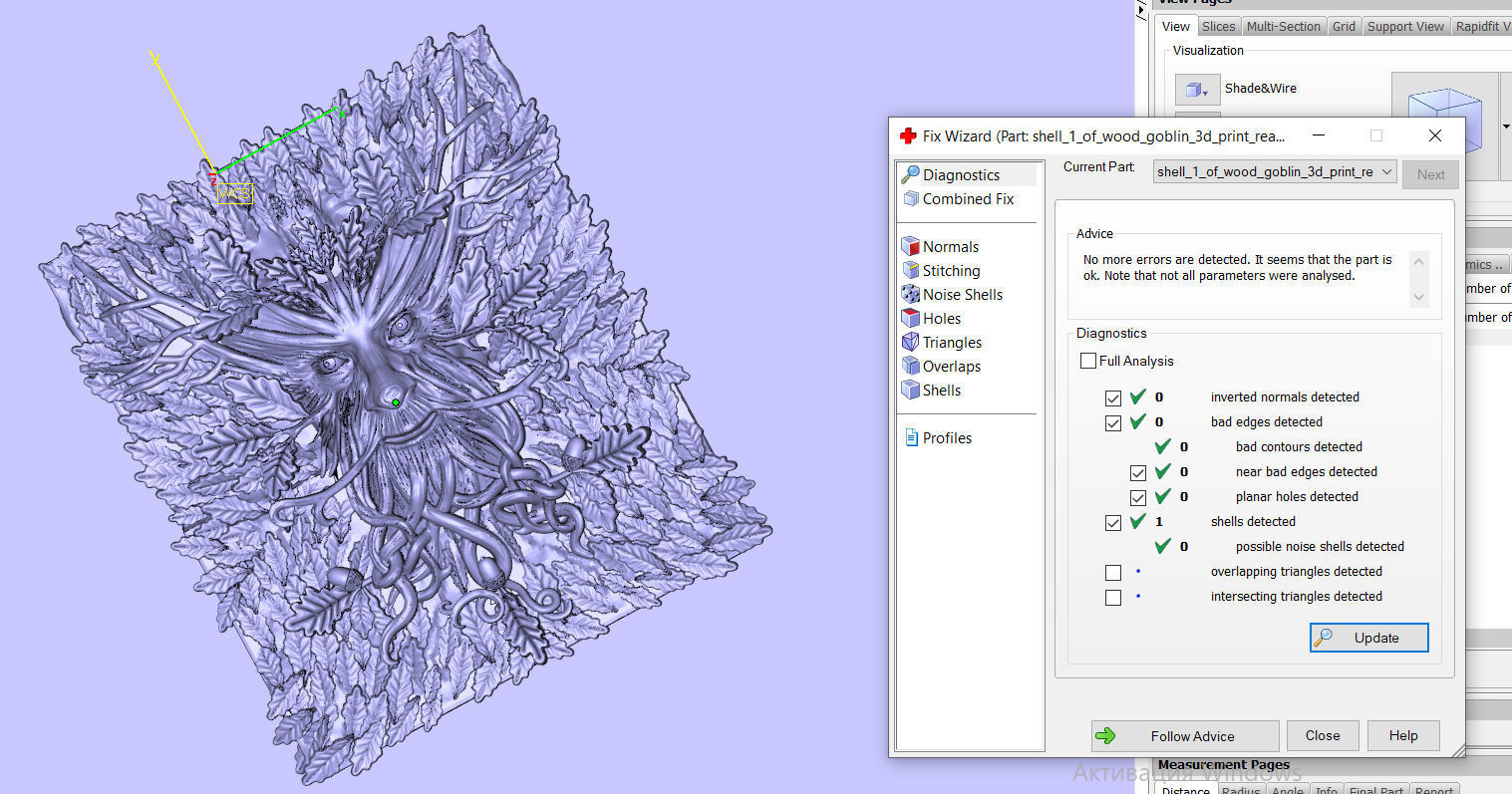 Wood goblin ent 3d print model 3D print model_3