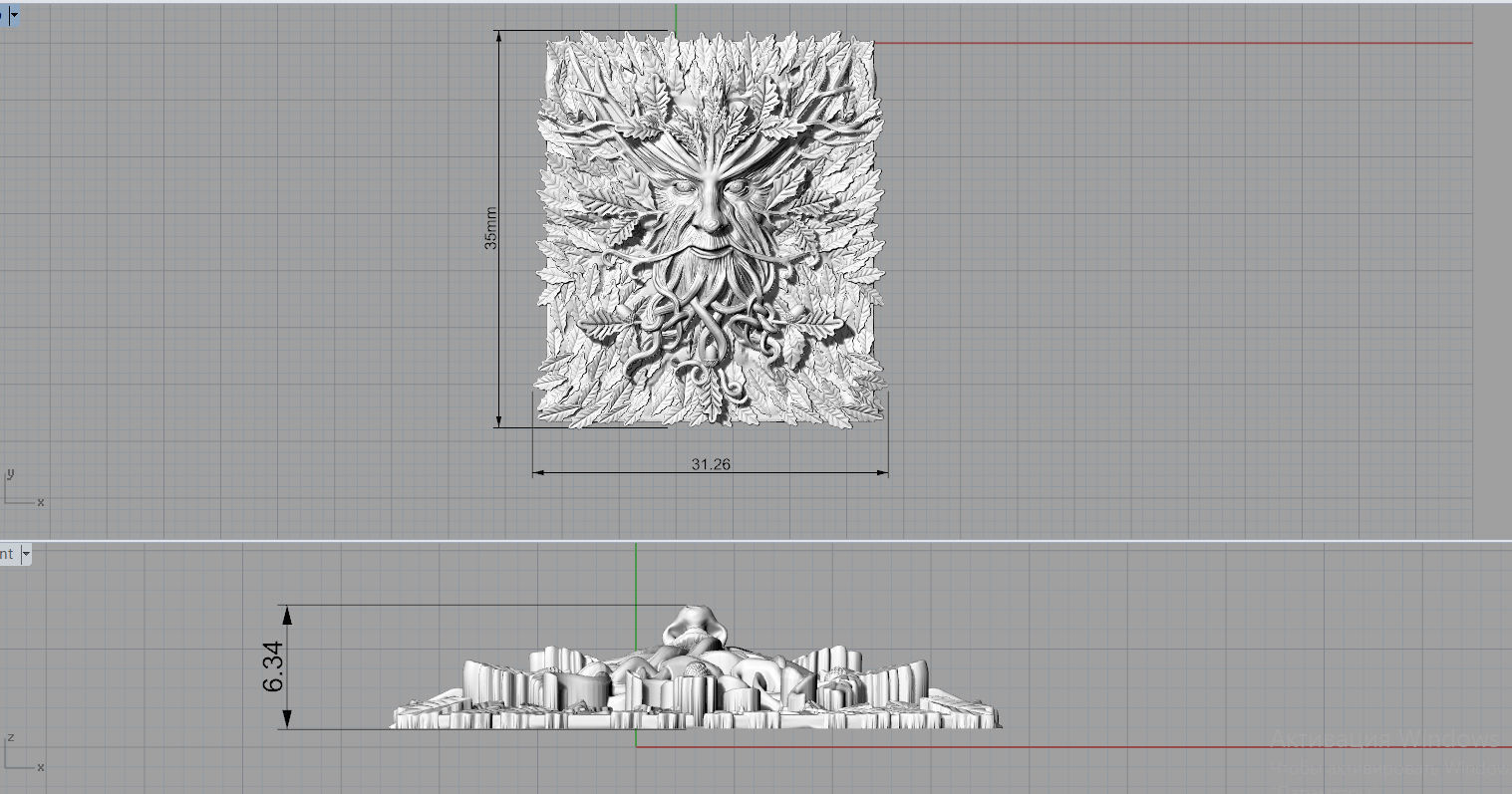 Wood goblin ent 3d print model 3D print model_4