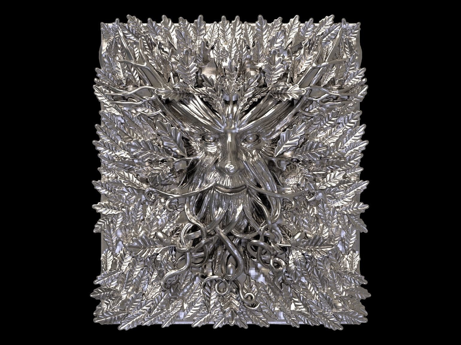 Wood goblin ent 3d print model 3D print model_19