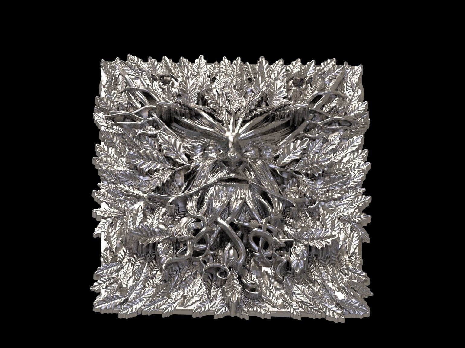 Wood goblin ent 3d print model 3D print model_26