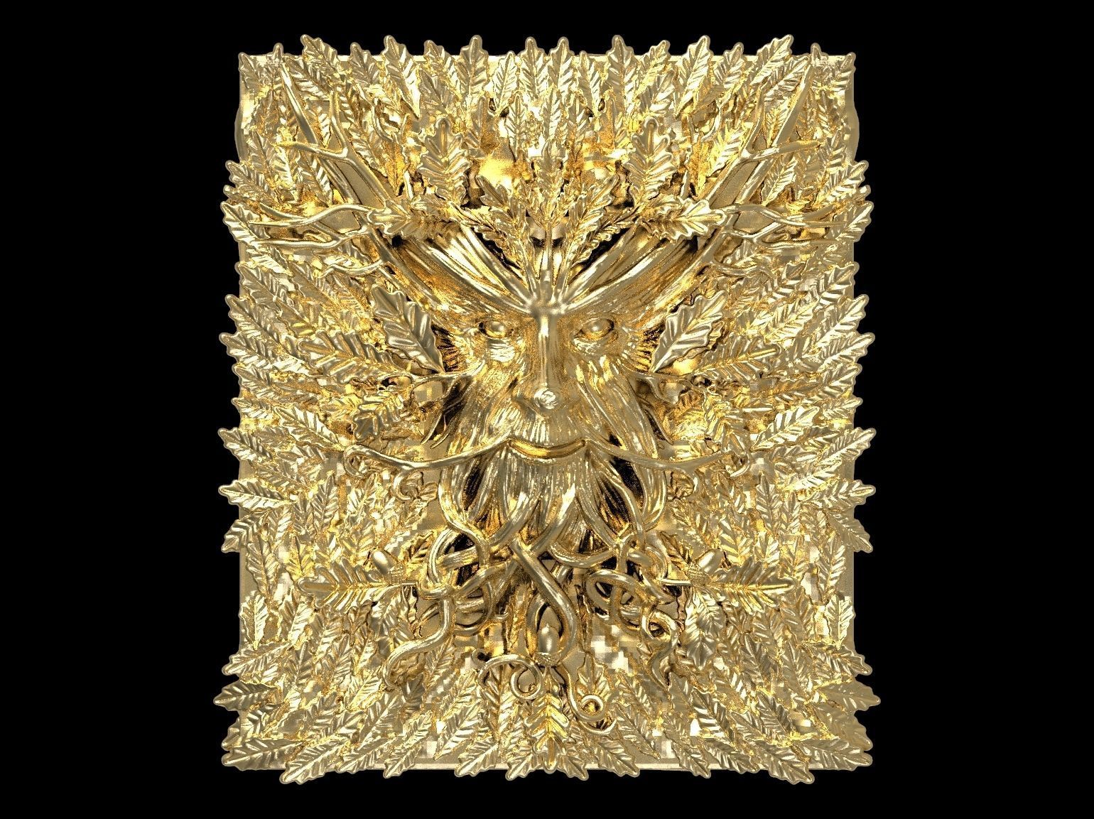 Wood goblin ent 3d print model 3D print model_29