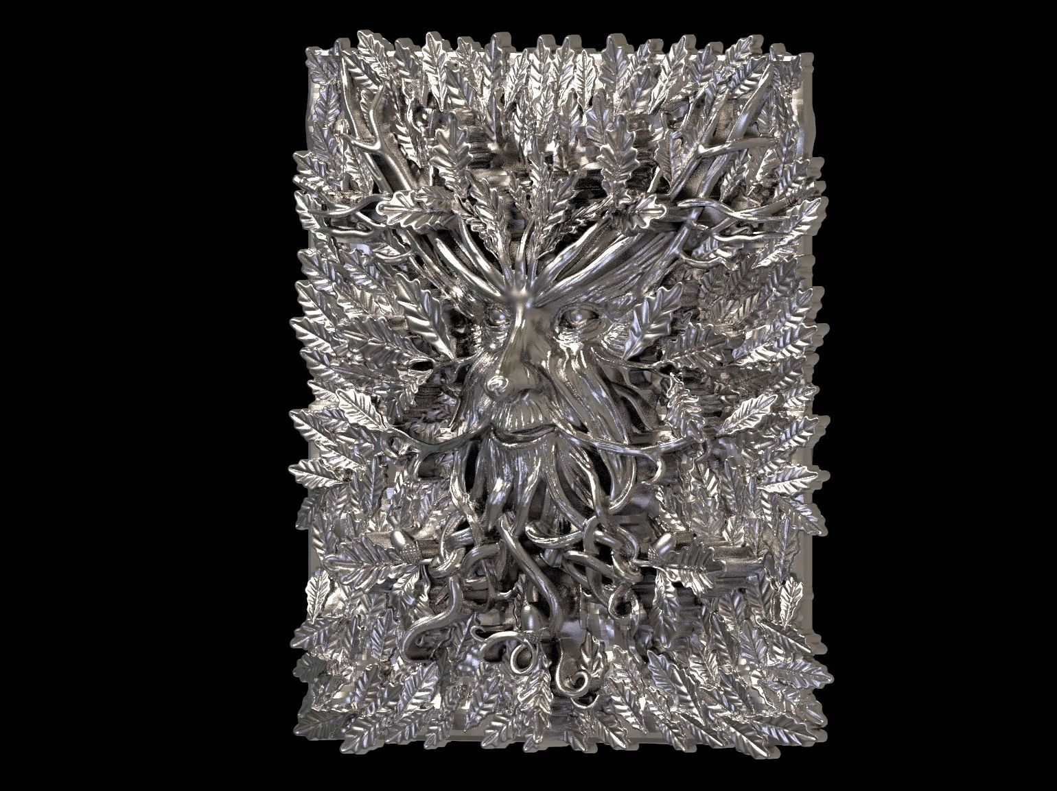 Wood goblin ent 3d print model 3D print model_21